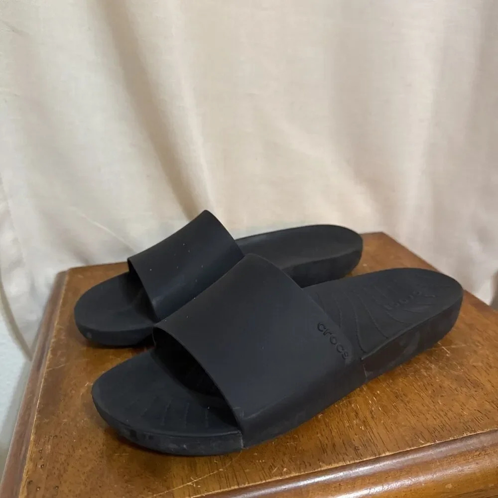 CROCS Black Women's Sandals